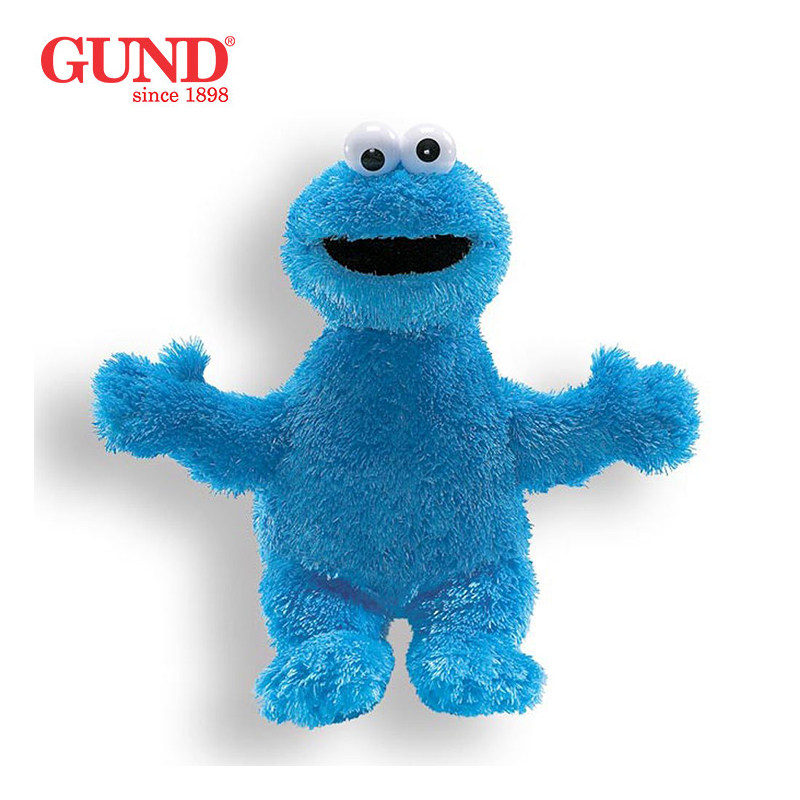 美国gund舒适柔软 毛绒 公仔 芝麻街甜饼怪