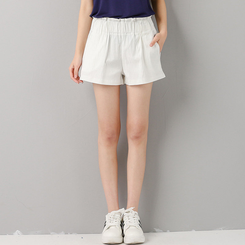 17夏11 12 13 14 15 16岁女孩大童初高中学生短裤休闲阔腿裤裙裤_不