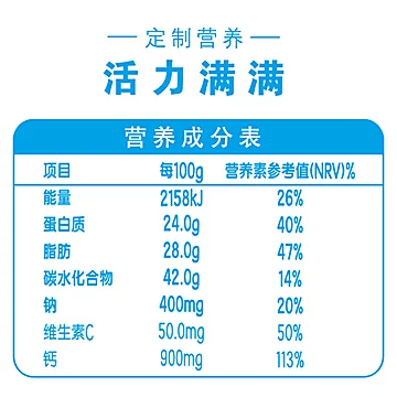 【850g*2罐】伊利全脂高钙奶粉[19元优惠券]-寻折猪