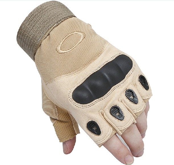 锐魄半指拳套 户外防滑拳击半指手套男黑鹰半指手套战术手套