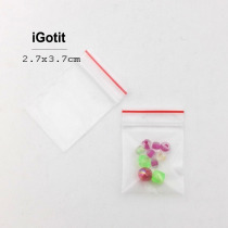 iGotit 2 7*3 7cm500 very small ziplock bag special thickness 20 Silk medicine bag parts seed sealing pocket