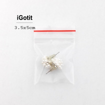 iGotit3 5*5cm500 small ziplock bag special thick 20 Silk medicine bag sample parts commemorative coin packaging bag