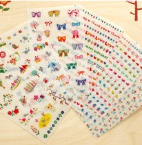 DIY handmade photo album sticker SSBA cute cat diary sticker B (6 pieces in)