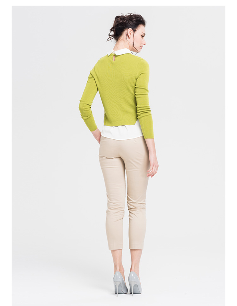 SCOFIELD女装2016轻奢优雅时尚通勤假两件