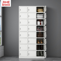 Twenty-four door locker Office School iron sheet 24 door cabinet staff bathroom change storage cabinet