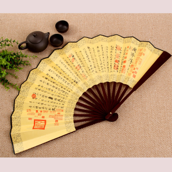 중국 스타일의 gu lanting 주문 폴딩 팬 촬영 소품 Hanfu 핸드 헬드 팬 영화 스튜디오 고대 의상 소품 Hanfu 액세서리 중국 스타일의 gu lanting 주문 폴딩 팬 촬영 소품 Hanfu 핸드 헬드 팬 영화 스튜디오 고대 의상 소품 Hanfu 액세서리