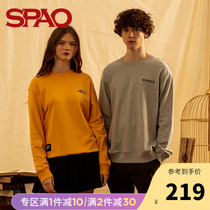 SPAO Harry Potter joint item couple solid color sweater spring new men and women youth SPMW949D01
