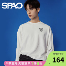 SPAO mens spring and summer new fashion trend Korean casual sweater SPMWA22H14