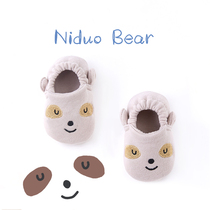 Neddy bear baby shoes spring baby toddler shoes warm cotton spring summer baby home home indoor shoes soft shoes