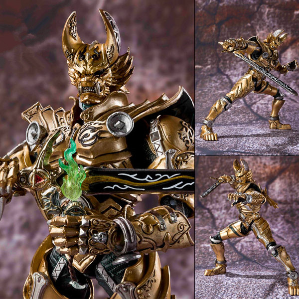 bandai/万代 魔戒可动 黄金骑士 牙狼 手办日版正品_7折现价599元