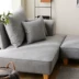 Luo Nisi nhiều thay đổi phong cách Nhật Bản đơn giản căn hộ nhỏ vải sofa ghế chân bàn đạp kết hợp góc có thể tháo rời và có thể giặt sofa - Ghế sô pha
