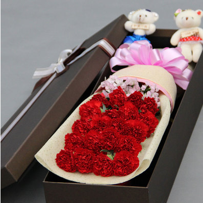 东莞鲜花礼物配送母亲节康乃馨礼盒中山南城东城长安虎门凤岗常平