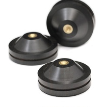 Yuncaifang TD3 old ebony shock-absorbing foot nail pad speaker pad CD bile machine amplifier nail seat medium 43X18mm