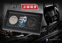 Genuine spot Batman The Rise of the Dark Knight Knight Double-faced Harvey Coin Silver Coin DC Props