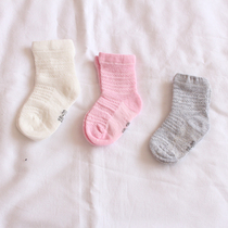 Childrens pure cotton mesh socks baby girl child socks 6-12 months 1-2-3 years old