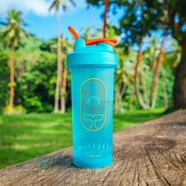 American Blender bottle Professional fitness exercise with scale water cup Protein shake powder cold water shake cup