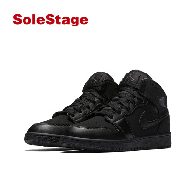 Air Jordan 1 Mid AJ1 乔1 中帮女休闲篮球鞋 554725-050