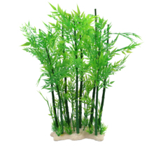 Fish tank Hotel landscaping aquarium rockery fake water plant decoration running water fountain pool simulation bamboo fake flower