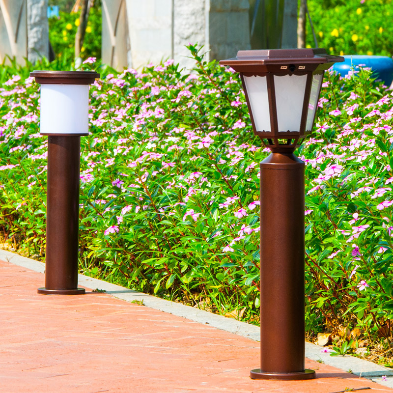【鸿得家居专营店】太阳能灯防水户外超亮led草坪灯家用室内庭院灯