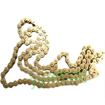 Beach cross-country motorcycle accessories modified size high race 420 428 decorative wear-resistant gold chain car chain