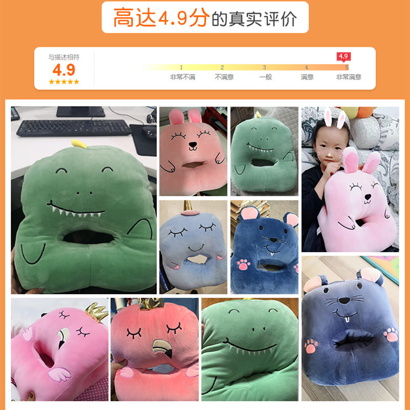 siesta pillow lying down sleeping pillow pupils lunch break pillow pillow girl sleeping office nap artifact classroom desk