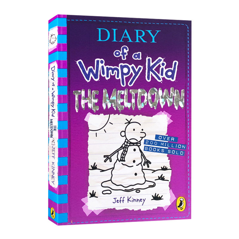 小屁孩日记英文原版Jeff Kinney 儿童小说英语读物1-16册完整套装