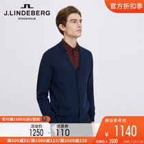 JLINDEBERG Kim Lindeberg trend casual wool blend cardigan mens sweater sweater jacket
