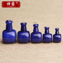 Zen Dew optimization lapis lazuli three-way Buddha head Tibetan DIY bracelet accessories 108 beads accessories handstring with beads