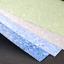 School kindergarten pvc floor lanze commercial wear-resistant waterproof plastic floor leather hospital homogeneous through-core glue