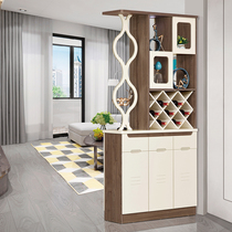 Modern minimalist Nordic entry European-style entry porch cabinet partition cabinet shoe cabinet locker foyer wine cabinet screen cabinet