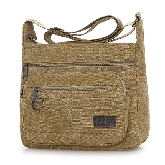 Men's bag canvas Men's bag shoulder bag backpack Multi -composition bag multi -capacity bag small shoulder bag fashion Men's bag canvas Men's bag shoulder bag backpack Multi -composition bag multi -capacity bag small shoulder bag fashion