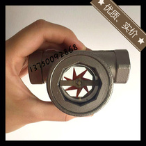 Impeller stainless steel water flow indicator internal thread pipe mirror Eccentric Mirror pipe display DN50