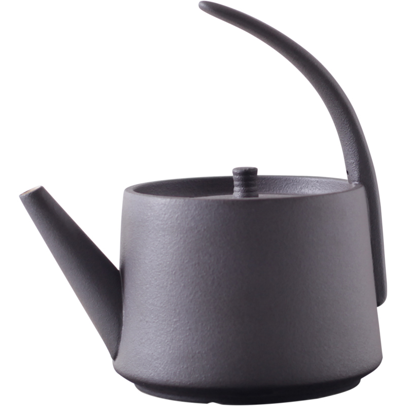 Cooking pot home small flower pot kettle high temperature resistant ceramic tea set tea Japanese large capacity girder pot