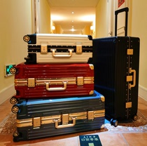 High-end aluminum box suitcase Wanxial trolley box 20 inch boarding secret code box 24 26 inch suitcase for men and women