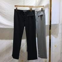 Horizon Mens Self-made Spring Summer Heart Machine Design Youth Leisure Straight Pants Japanese Pants Tide ankle-length pants