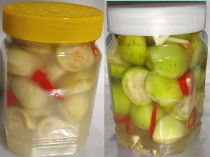 Bulk Crunchy Crispy Marinated Tomatoes 300g CA Phao Vietnamese Flavor Pickle Lower Meal