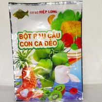 (12 packs) BOT RAU CAU seaweed jelly powder 12G Vietnamese multi-flavored jelly pudding powder Super Q