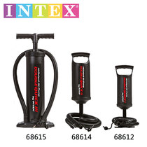 INTEX manual air pump pool hovercraft pump outdoor camping inflatable bed outdoor camping inflatable