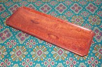 Chengpan cultural plate Incense plate appreciation plate Cultural room supplies Myanmar rosewood rosewood cow hair pattern full of water waves silkworm chrysalis pattern Yimu