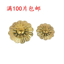 304 European stainless steel titanium sunflower piece courtyard doors and windows staircase fence embossed sunflower decorative accessories