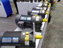 HOULE three-phase 380V gear reduction motor 200W400W750W1 5KW vertical horizontal frequency conversion motor