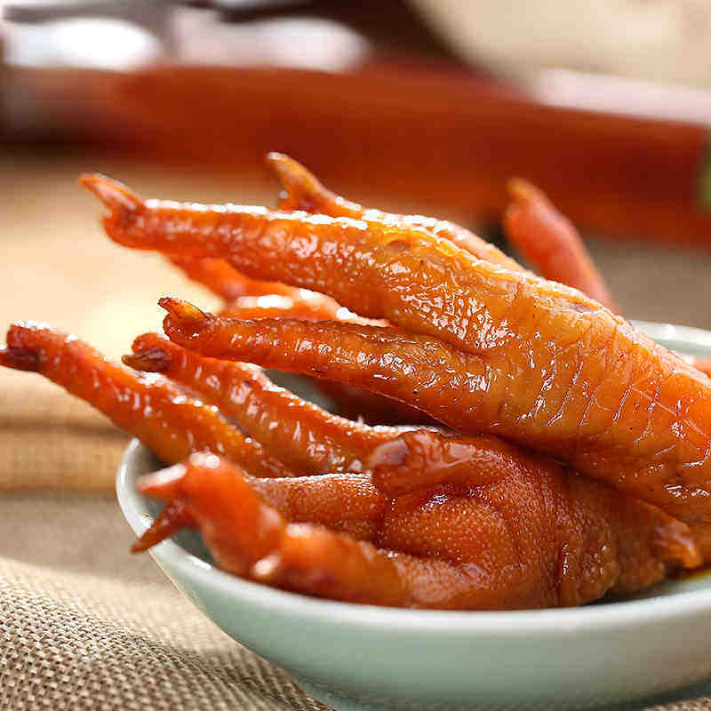 洪濑贻庆鸡爪258g 福建泉州特产鸡脚卤味香辣原味凤爪熟食零食品