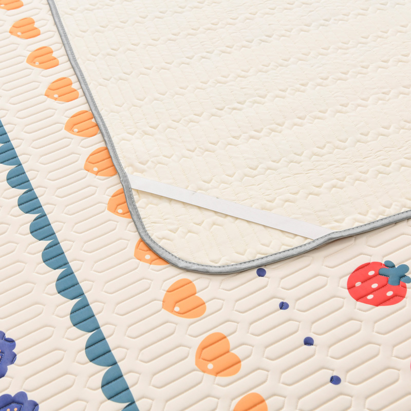 thailand latex mat 1.8m bed three piece set summer washable folding ice silk mat 1.2.0m 1.5 summer