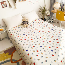 Cartoon Bears Ins Wind 100 Whole Cotton Sheets Single Piece Cute Children Student Dorm Room Single double pure cotton cloth by single