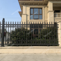 Aluminum art fence guardrail aluminum alloy fence railing Villa courtyard garden fence outdoor aluminum fence Outdoor