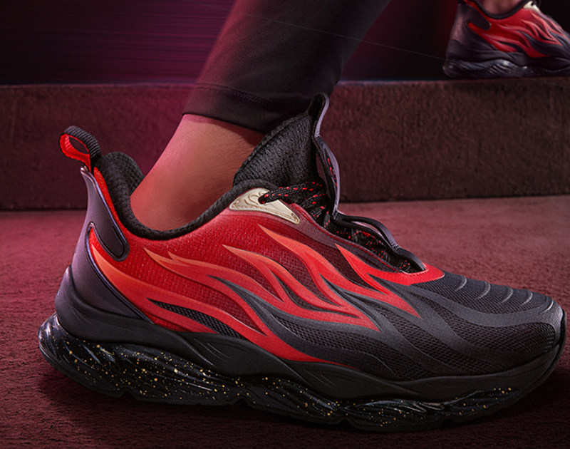 特步烽火鞋22代风火文化加持