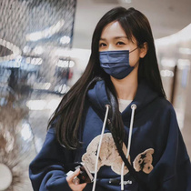 Wu Xuanyi Zhao Liying with the same maskon mask day and powder Hong Kong Made morandi color fashion anti-dust girl