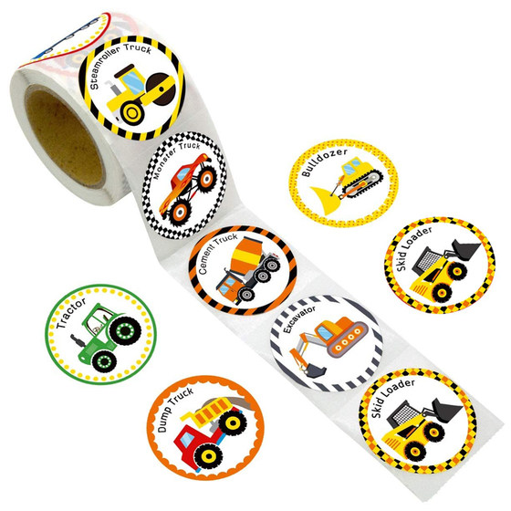 Children's toy truck sticker fun puzzle early teaching reward sticker kindergarten small safflower encourages praise stickers
Children's toy truck sticker fun puzzle early teaching reward sticker kindergarten small safflower encourages praise stickers