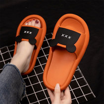 slippers women couple bathroom new korean style summer style indoor slip-resistant soft soles men's home outdoor slippers