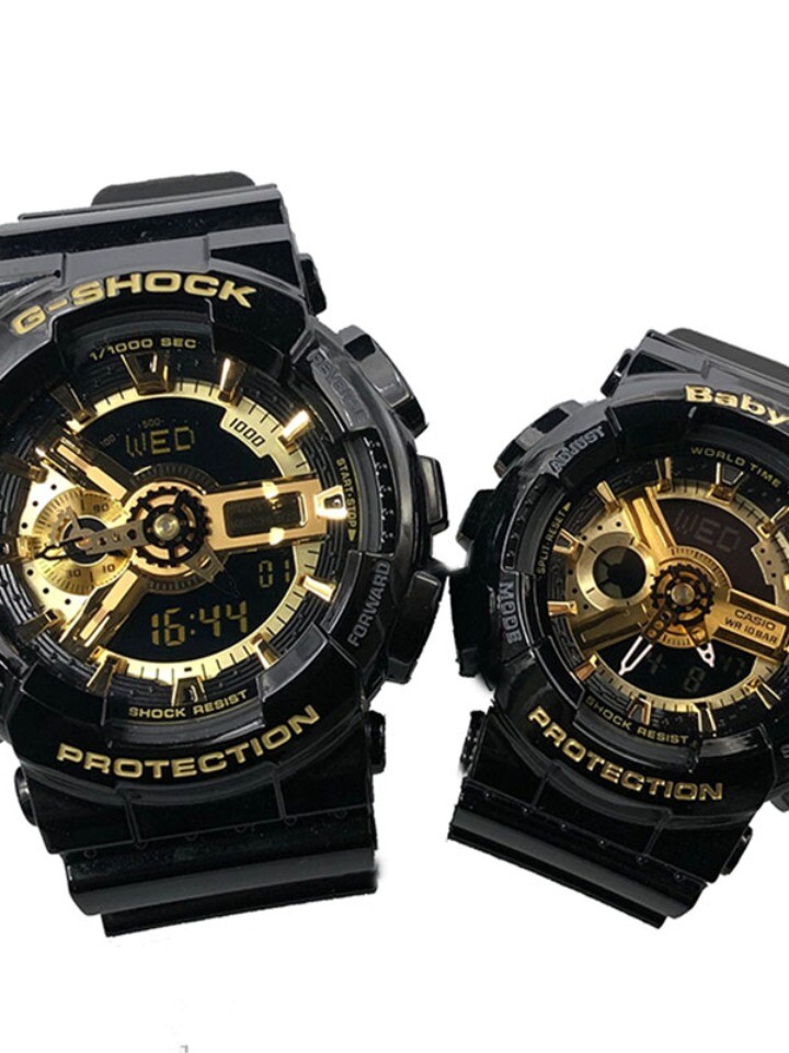 卡西欧ga-110gb黑金男表-数码潇洒哥